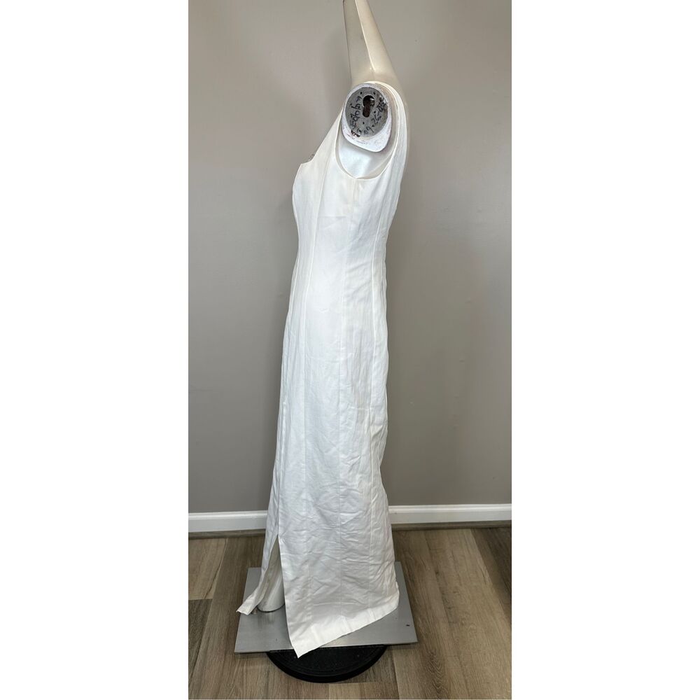 STAUD White Sleeveless Maxi Dress - Picture 5 of 9